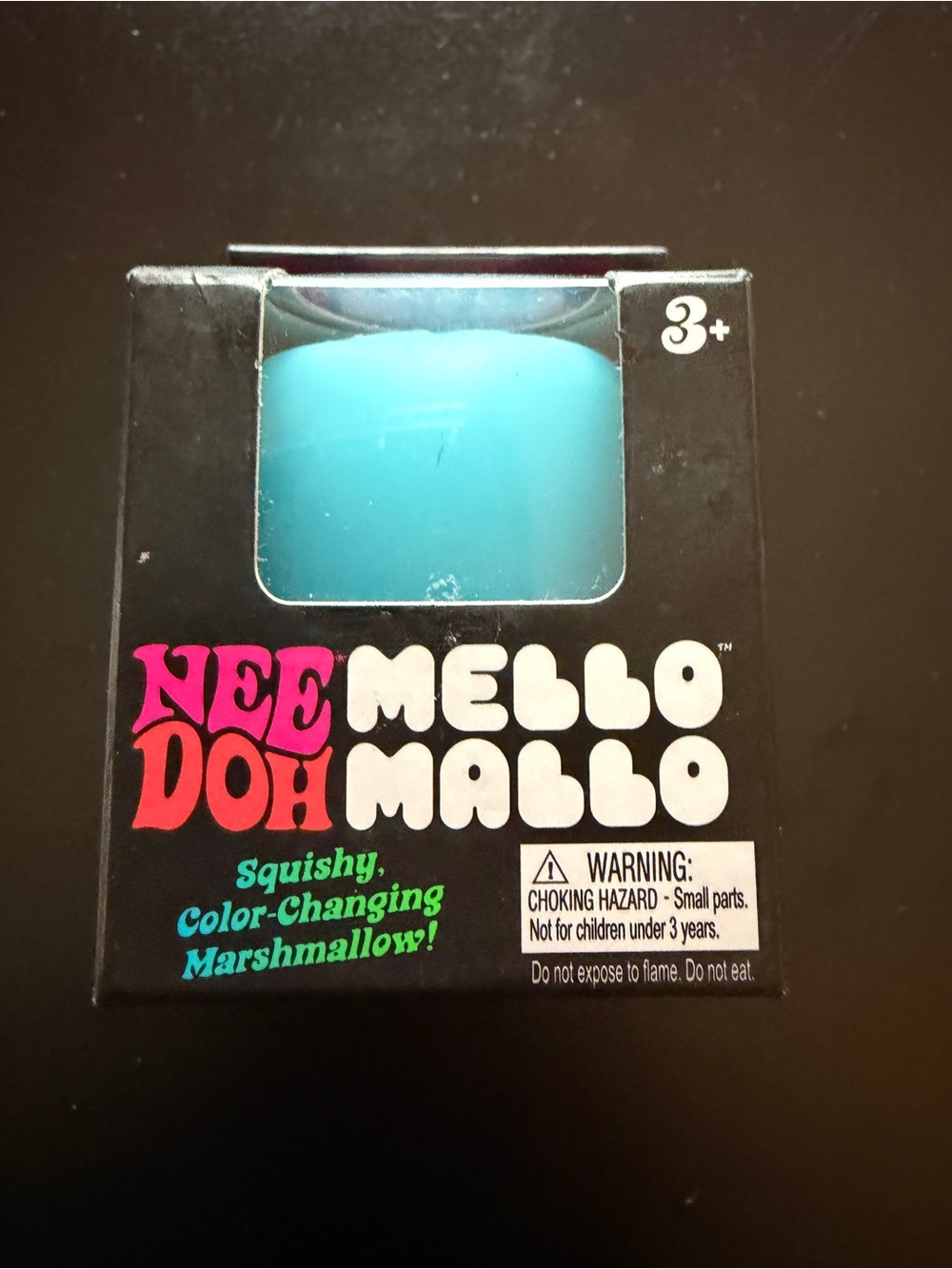 New Nee Doh Needoh Mello Mallo Color Change BLUE Squishy Sensory Toy Schylling